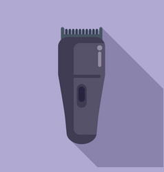 Hair Trimmer Icon Flat Fashion Haircut