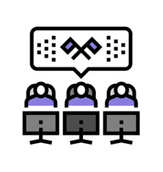 Cyber Sport Team Color Icon