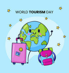 Hand Drawn For World Tourism Day