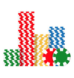 Poker Chips Stack Icon