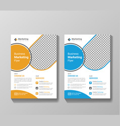 Orange Corporate Business Flyer Template De