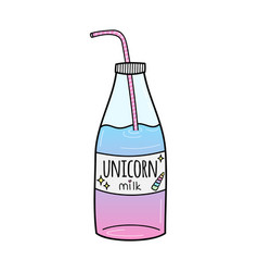 Unicorn Milk Drink Icon