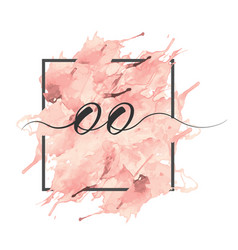 Calligraphic Lowercase Letters O And O