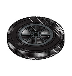 Tire Car Icon Image