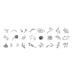 Manga Or Anime Comic Emoticon Element Graphic