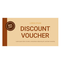 Discount Voucher Template