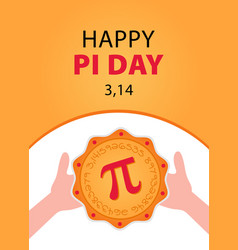 Happy Pi Day Celebrate Pi Day Baked Pie With Pi