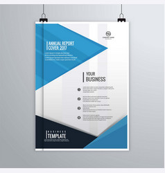 Blue Modern Corporate Brochure Design