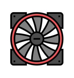 Fans Gaming Pc Color Icon