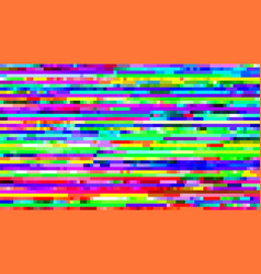 Glitch Background Digital Noise Pixels Tv Frame