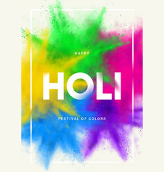 Happy Holi Festival Poster