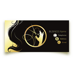 Unique Beautiful Business Card For Beauty Salon