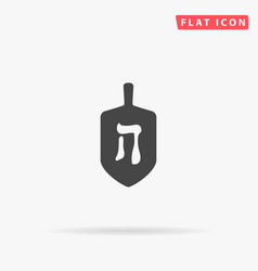 Chanukah Dreidel Flat Icon