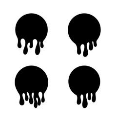 Doodle Sketch Style Of Hand Drawn Dripping Liquid