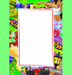 Blank Comic Frame For Information