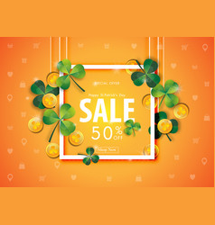 Happy St Patricks Day Sale Off Background