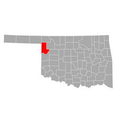 Map Ellis In Oklahoma