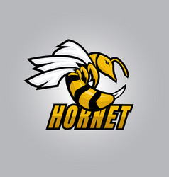 Bee Or Hornet Mascot Logo Or Hornet E Sport