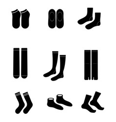 Set Of Socks Icon Logo Free Design