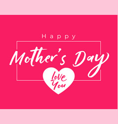 Modern Style Mothers Day Wishes Background With