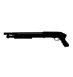 Shotgun Firearm Weapon Silhouette