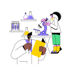 Laboratory Course Isolated Cartoon