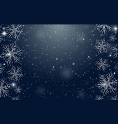 Night Winter Background