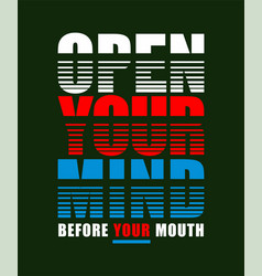 Type Open Your Mind