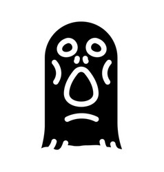 Face Ghost Glyph Icon