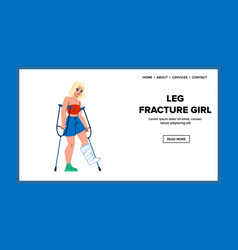 Leg Fracture Woman