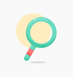 Search Icon Cartoon Style