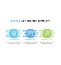 Infographic Template With 3 Steps