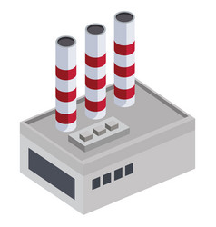 Industry Building Isometric Style