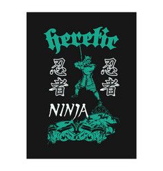 Ninja T Shirt Design