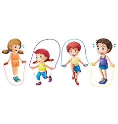 Children And Jumprope