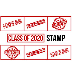 Class Of 2020 Rubber Stamp Set