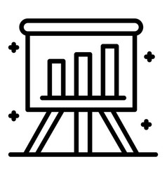 Desk Chart Evolution Icon Outline Style