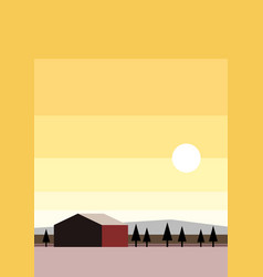 Modern Minimalist Abstract Farmhouse Posters