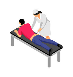 Vaccination Isometric Icon