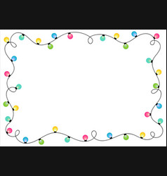 Christmas Lights Border