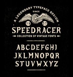 Font Speed Racer