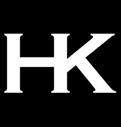 Hk Letter Logo