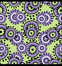 Seamless Pattern With Geometric Aboriginal