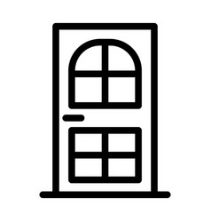 Door Thick Line Icon For Personal And Commercial