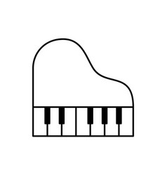 Music Simple Grand Piano Icon Pianist