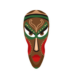 African Masks Flat