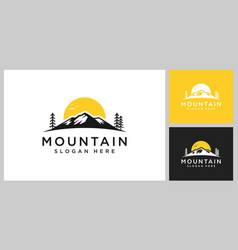 Mountain Logo Design Template