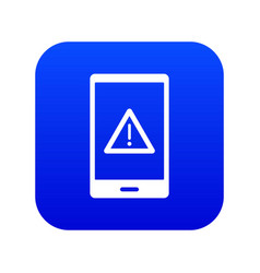 Not Working Phone Icon Digital Blue