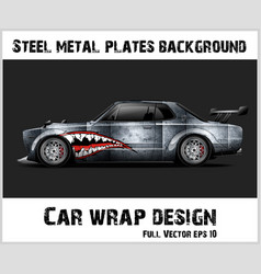 Car Wraps Design - Dirty Metal Texture 10