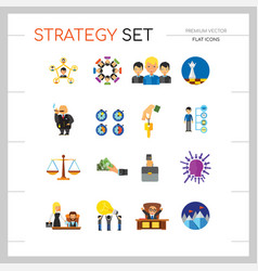 Strategy Icon Set